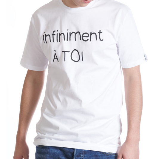 T-shirt "Infiniment à toi"