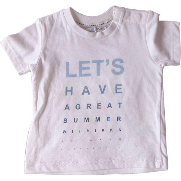 T-shirt "Let's a have a great summer with IKKS "